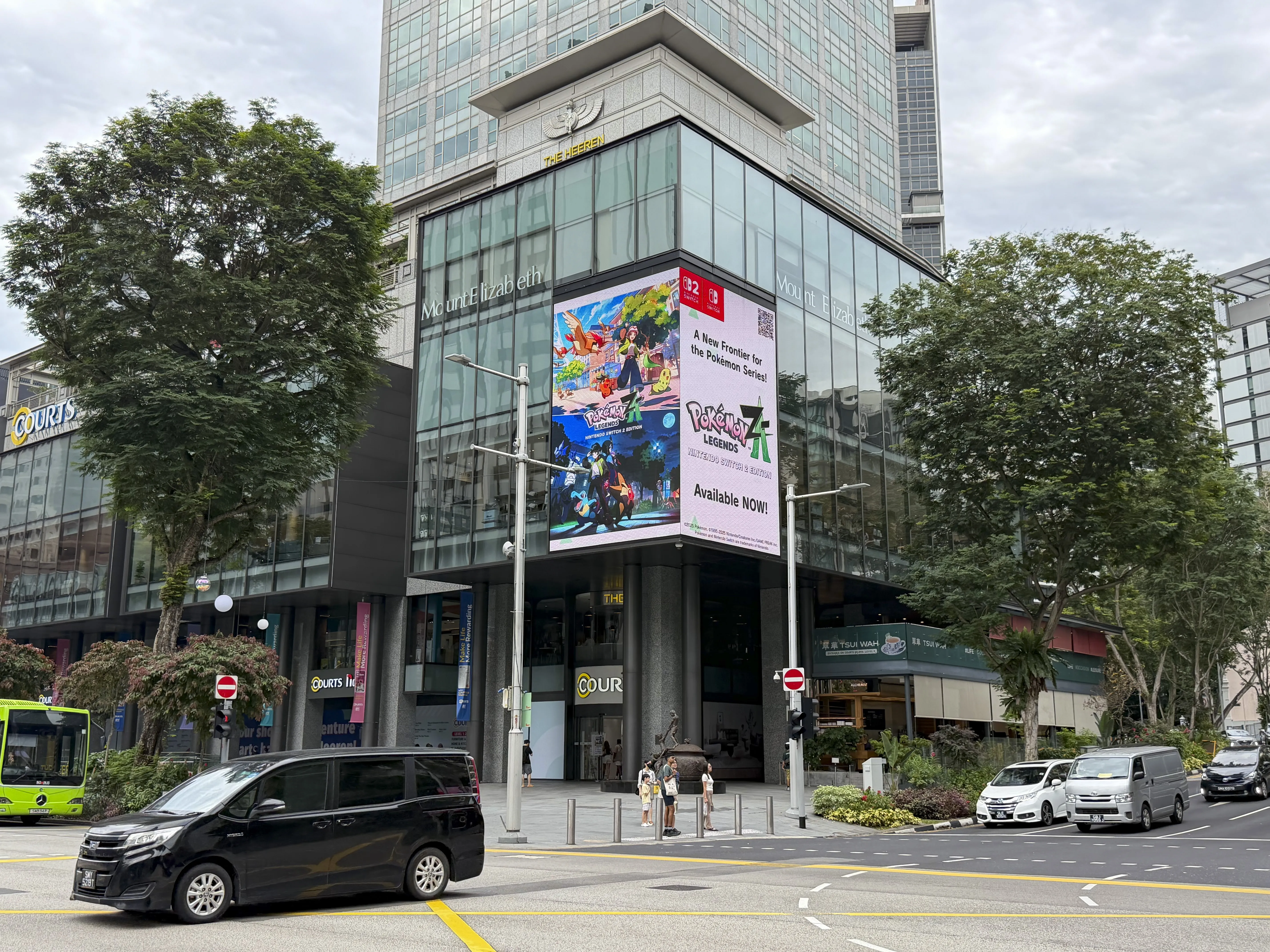 Pokémon OOH at Heeren: Maximum Visibility on Orchard