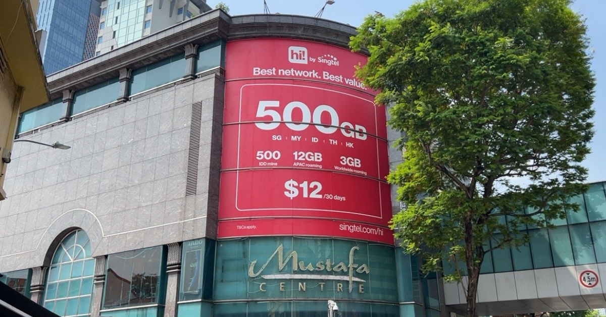 Singtel Campaign at Chinatown Courtyard & Mustafa Centre