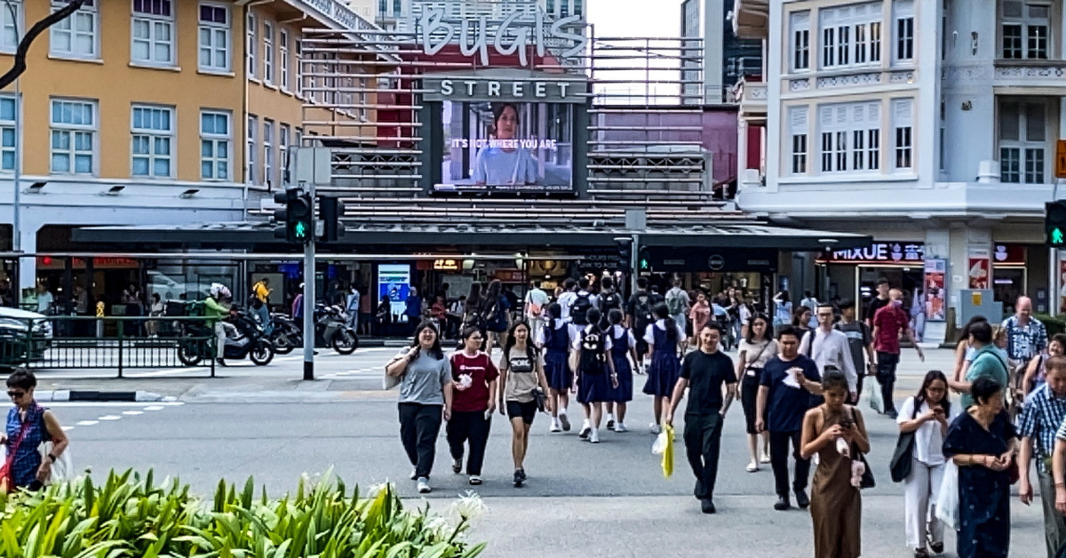 NTUC at Bugis Street (Rear)