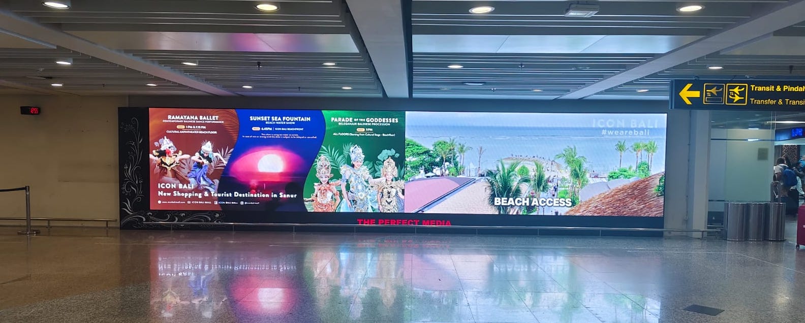 ICON BALI at Spectacular Arrival LED Wall