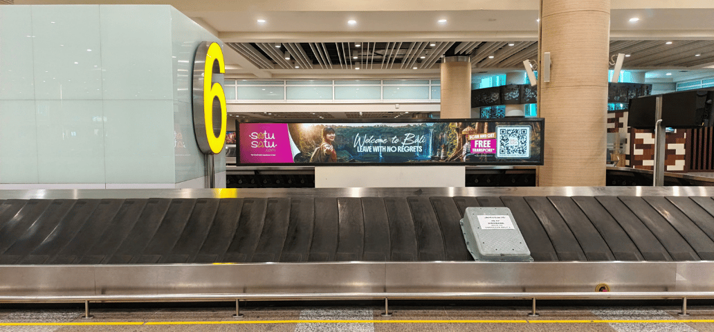Satu Satu.com at Lightbox Conveyor Belt 2 Sides (International Arrival) 
