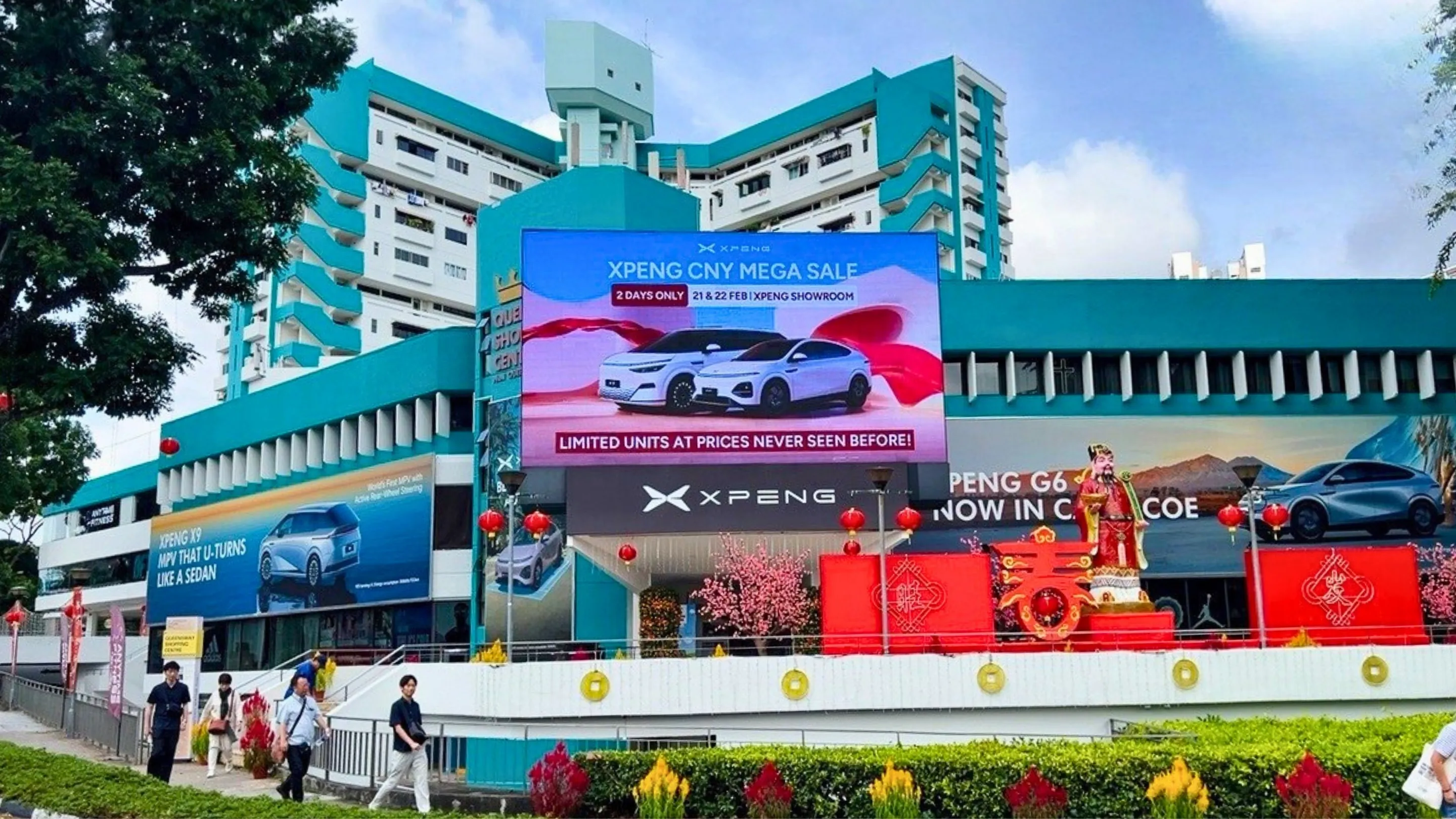 XPeng at Alexandra Grand Junction DOOH