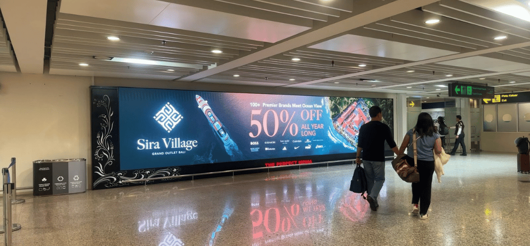Sira Village at Spectacular Arrival LED Wall