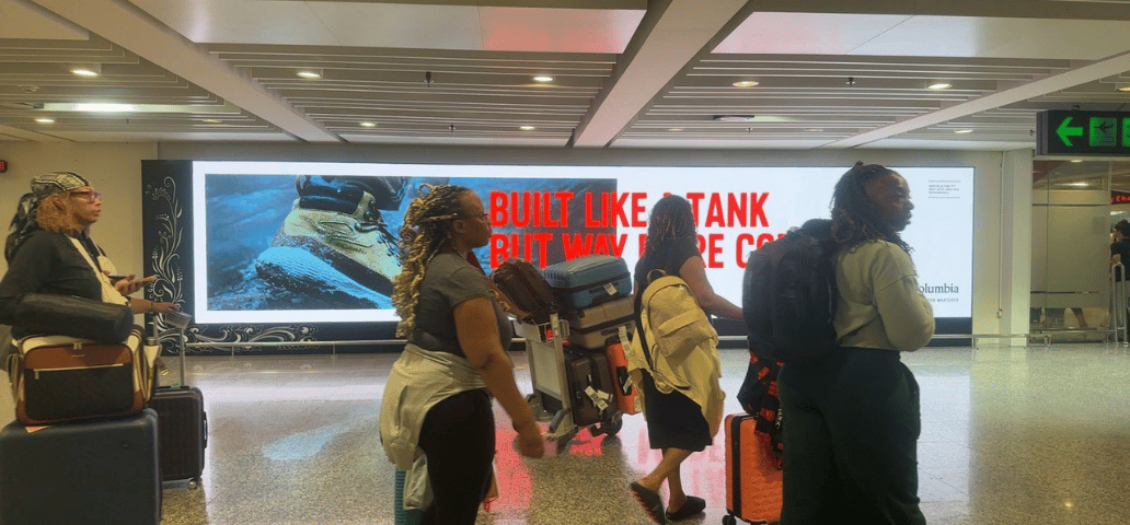 Columbia Sportswear - International Airport & Ferry Terminal Media