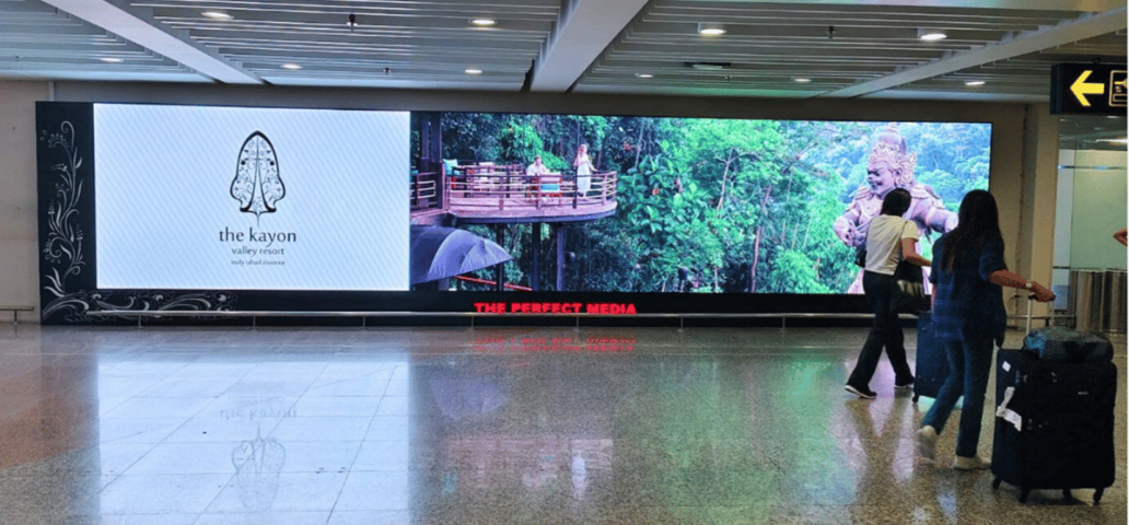 The Kayon Resort at Spectacular Arrival LED Wall