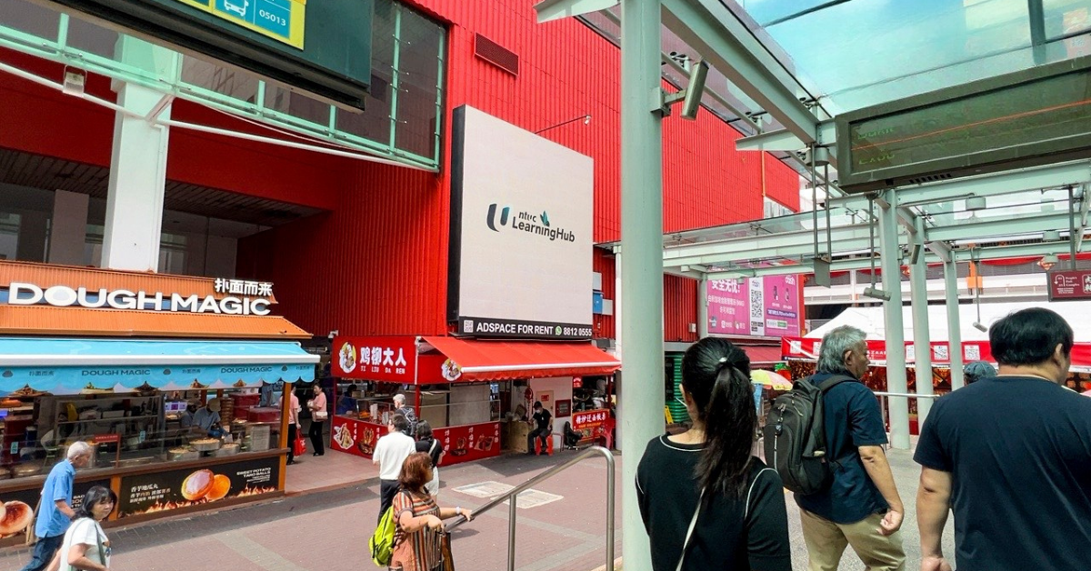 NTUC at Chinatown Courtyard DOOH