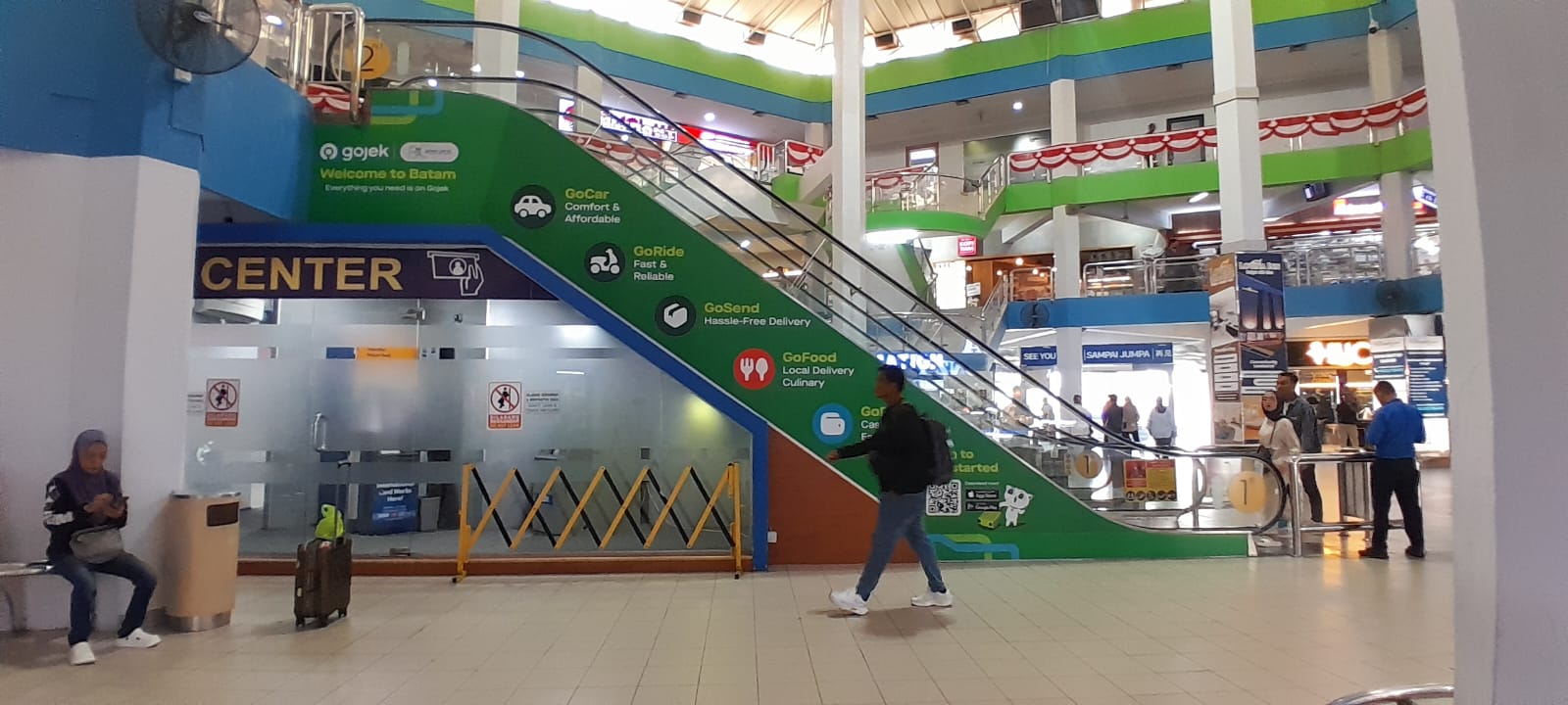 BCP 22 Sticker Escalator side body