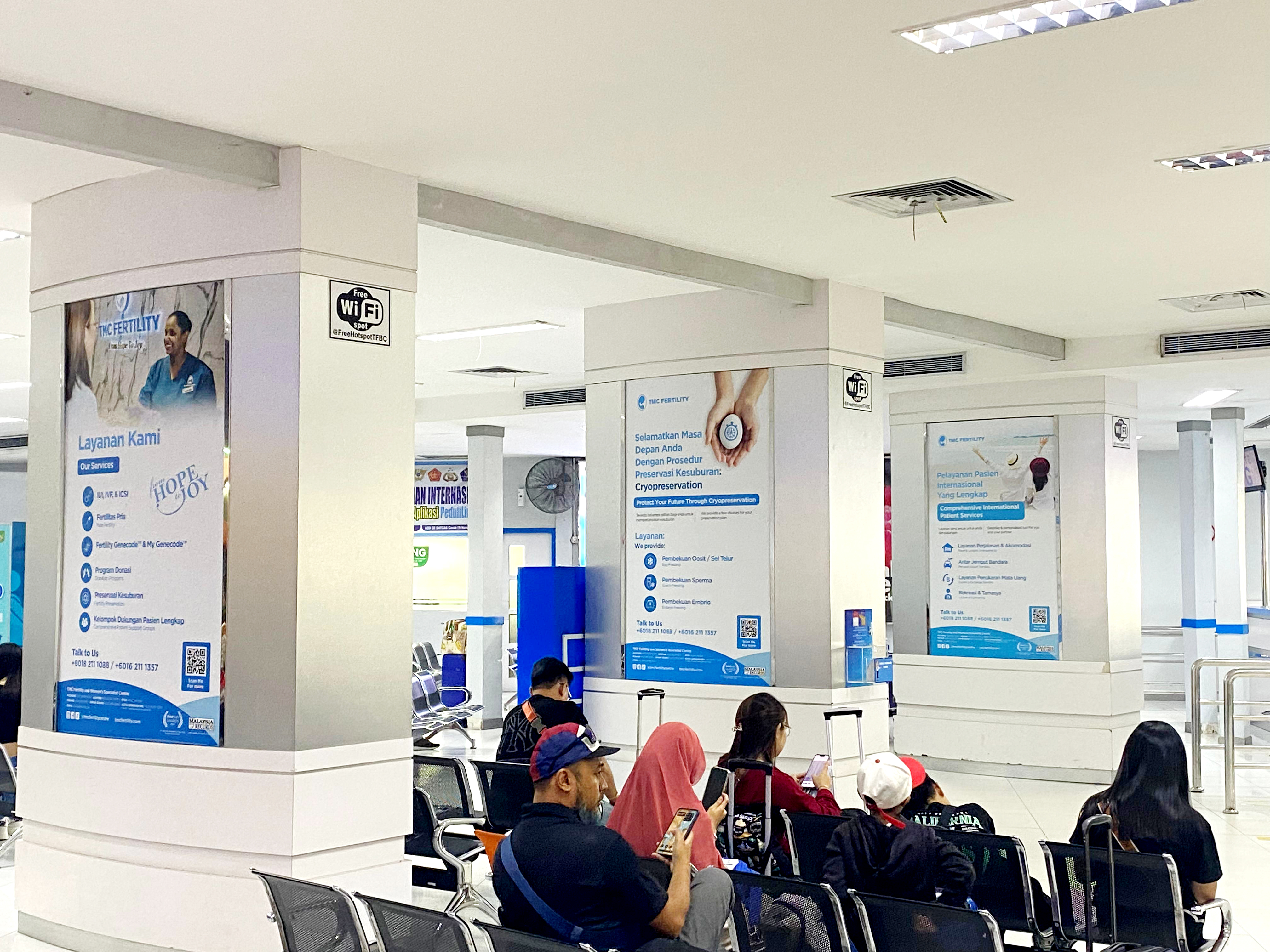 BCP 19 Departure Escalator heading to boarding lounge (Batam Centre IFT)